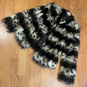 Adrienne Landau faux fur Jacket